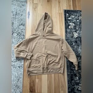 American Eagle Outfitters Tan Hoodie Sweater